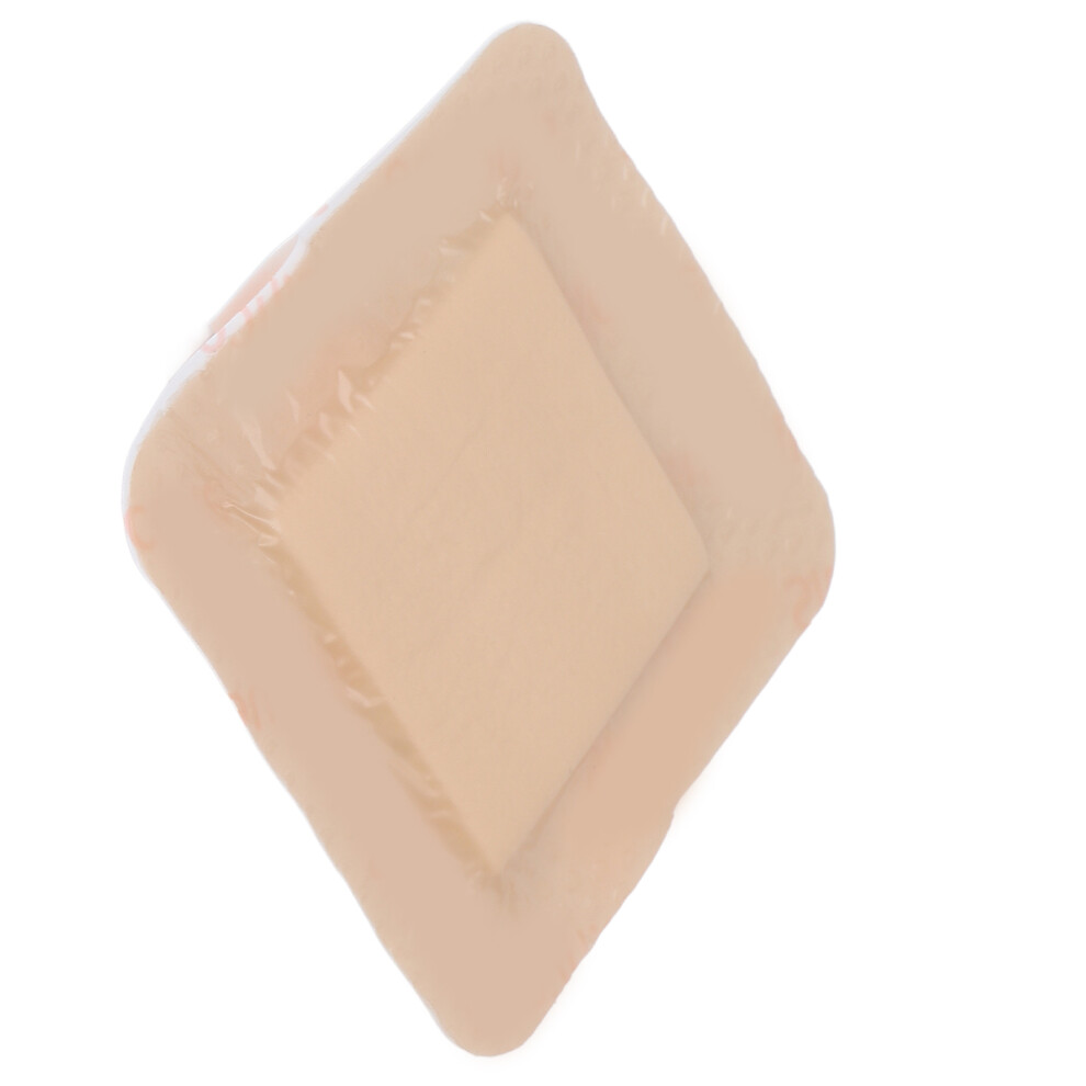 Bordered Silicone Gel Adhesive Highly Absorbent Promote Healing Foam Wound Dressing Pads