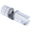 Support de barre de douche à glissière en ABS chromé 360 18-25mm 1