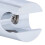 Support de barre de douche à glissière en ABS chromé 360 18-25mm 9