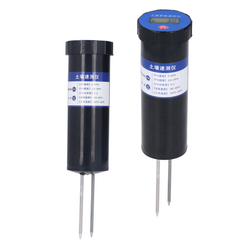Testeur de pH du sol 18,6 cm / 7,3 po, 3x AA, IP54, pH 3-9 2