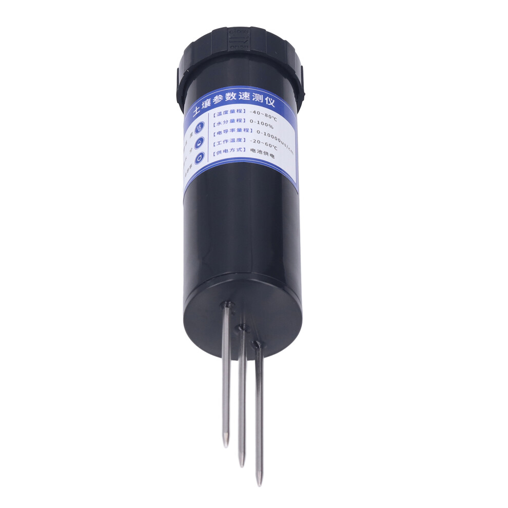 Soil Moisture Meter Probe Sensor Soil Speed Measuring Instrument Handheld Stainless Steel Soil Temperature Humidity 8351321772155