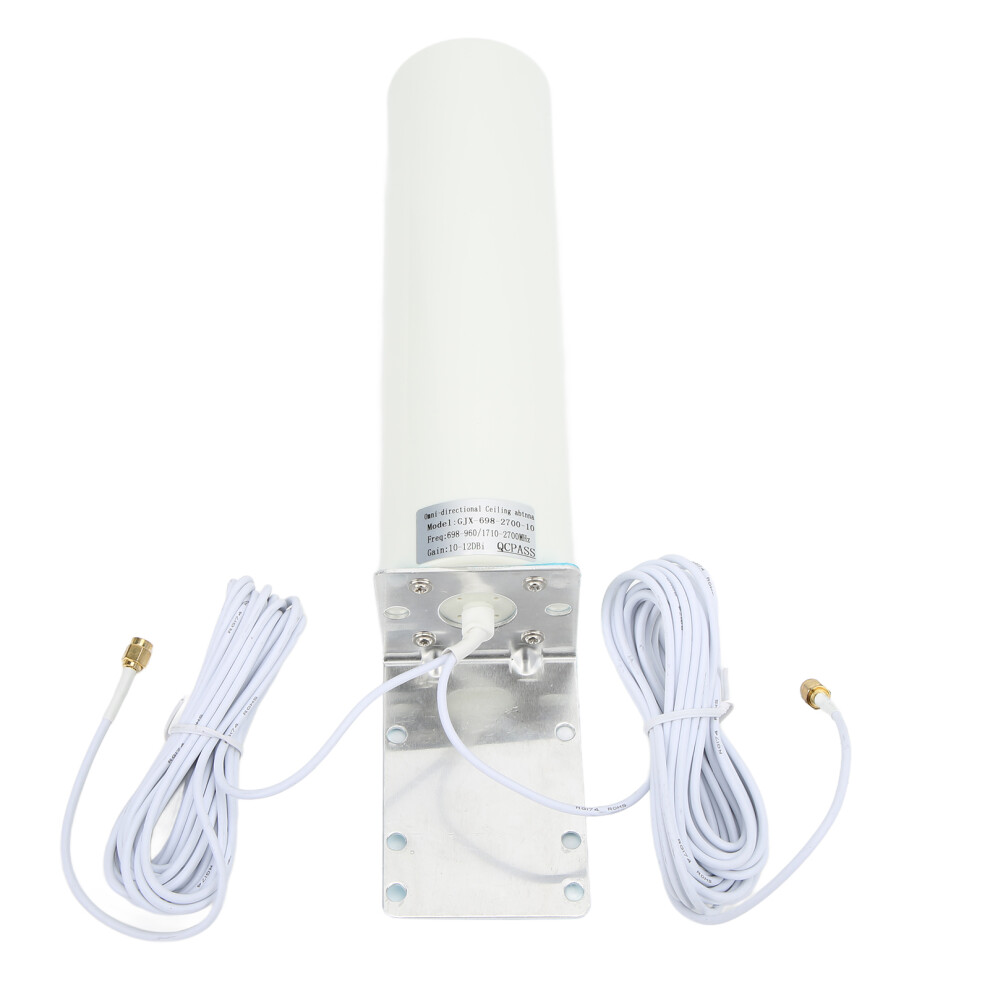 Kjâ001 4G 12Dbi Omni Barrel Antenna Signal Amplifier 3G 4G External Antennna With Dual Sma Male Connector 9301321772272