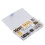 Kit di rivetti 240 pezzi 6mm/8mm oro/bronzo/argento/grigio 1