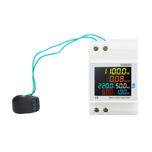 SDM009-E Moniteur du facteur de puissance 40-300V 0-100A 1