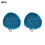 2PCS Universal Replacement Coral Cleaning Pads For All Steam Mops With Triangular Heads-With Draw String 1