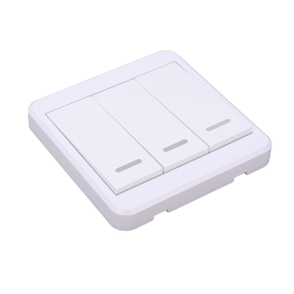 Wireless Light Switch Radio Frequency Controlling Stable Signal Reliable Durable Wall Button For Home 90Â260V 3681321773315