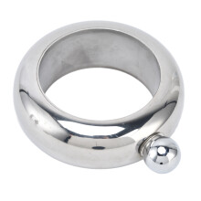 Bracciale a fiaschetta in argento da 100 ml, Ø 100 mm, H 119 mm