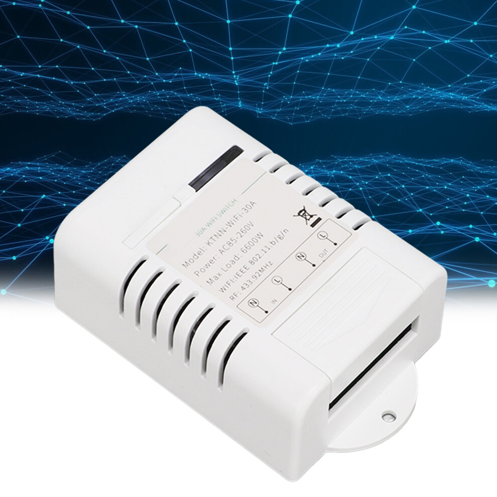 Smart Switch Real Time Feedback Voice Control Intelligent Timing Wifi Switch Ac 85V To 260V 3571321773661