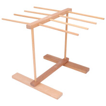 Porte-nouilles en hêtre naturel 566 g 15,4 8,7 11,8 po