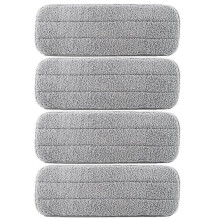 4 stuks vervangende dweildoeken voor Xiaomi Deerma TB500 TB800 waternevelmop 360 graden roterende reiniging