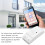 Interruptor inteligente WiFi 90-250V 10A ABS Encendido/Apagado 12