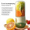 500ML Draagbare Fruit Juicer Blender Elektrische Fruit Juicer Smoothie Blender Machine - Groen~15903 1