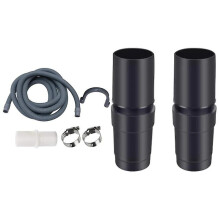 1 set tvättmaskinens avloppsslang, tvättmaskinens avloppsslang och 2 st. japanska 32 mm slangkopplingar