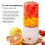 500ML Draagbare Fruit Juicer Blender Elektrische Fruit Juicer Smoothie Blender Machine - Groen~15895 1