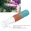 Flacone spray in ABS da 300 ml, trasparente, a prova di perdite, dimensioni 5,3  25 cm. 12