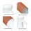 Flacone spray in ABS da 300 ml, trasparente, a prova di perdite, dimensioni 5,3  25 cm. 9