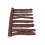 Ricci a spirale senza calore extra lungo 29x41 cm marrone 13