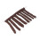 Ricci a spirale senza calore extra lungo 29x41 cm marrone 15