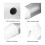 2 pièces de flacons pulvérisateurs vides 300/200 ml gris dégradé 9