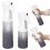 2 pièces de flacons pulvérisateurs vides 300/200 ml gris dégradé 15