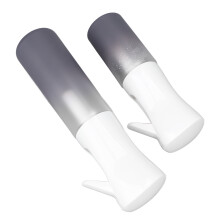 2 piezas 6x25cm 300ml/200ml gris degradado niebla fina