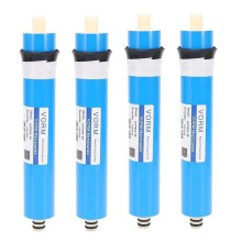Lot de 4 filtres à eau résidentiels ULP1812-50, membrane RO 50 Gpd NSF pour système d'osmose inverse
