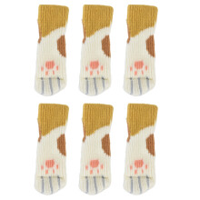 20 piezas de fundas para patas de silla tejidas de alta elasticidad de 11,5 cm