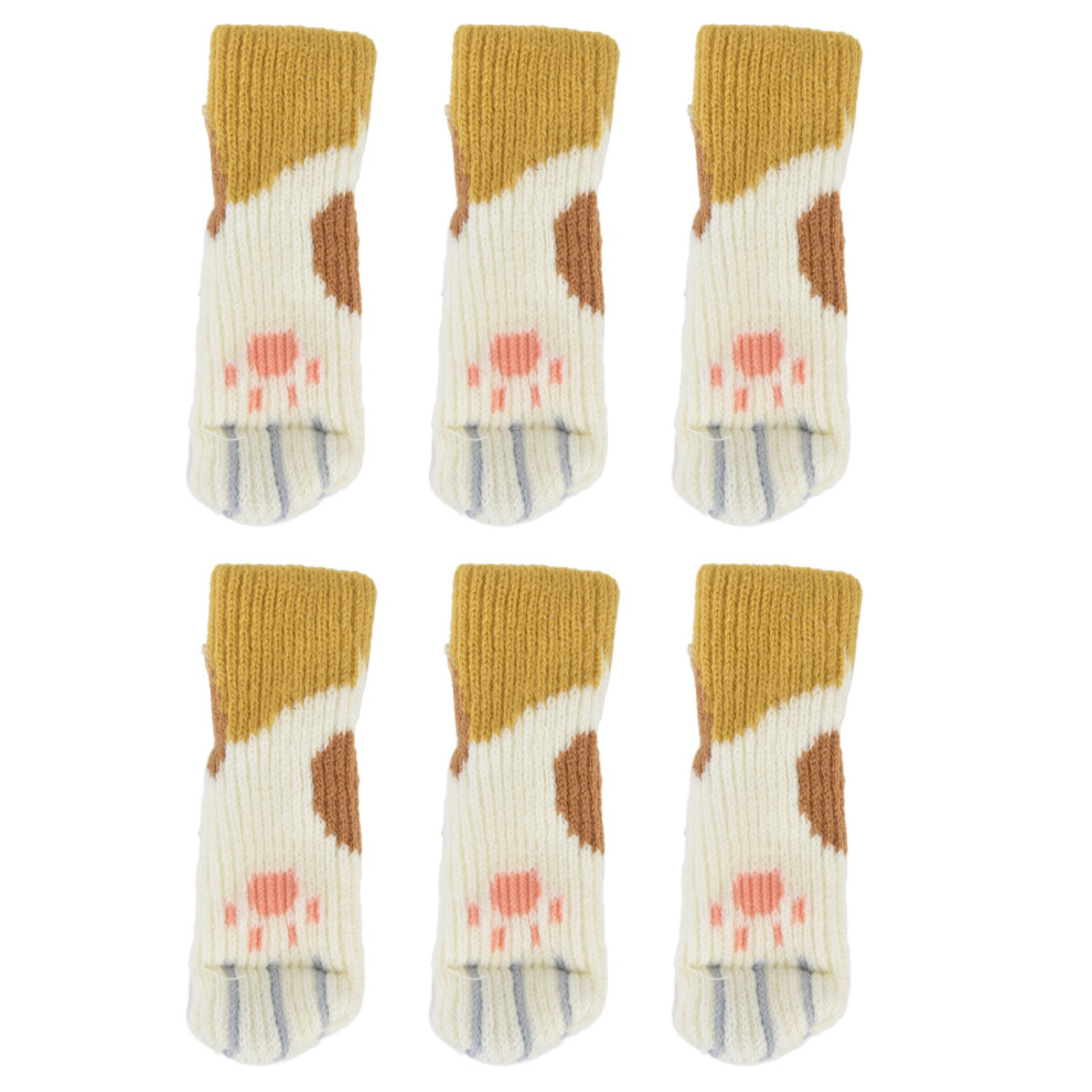 20Pcs Furniture Leg Covers High Elastic Knitted Chair Leg Floor Protectors For Moving Easily And Reduce Noise 4951321775701