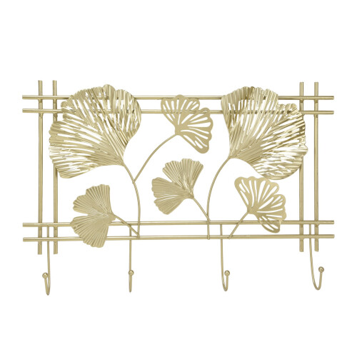 Gingko Leef Design Coat Rack 45 x 30 cm 780g ferro 1