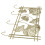 Gingko Leef Design Coat Rack 45 x 30 cm 780g ferro 7