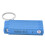 2Pcs ABS Folding Ruler Portable 0.5m Foldable Ruler with Key Ring for Carpentry Laying TilesBlue 15