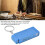 2Pcs ABS Folding Ruler Portable 0.5m Foldable Ruler with Key Ring for Carpentry Laying TilesBlue 7