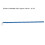 2Pcs ABS Folding Ruler Portable 0.5m Foldable Ruler with Key Ring for Carpentry Laying TilesBlue 11