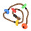 Corda per altalena a disco, 2.24lb, 194cm/76.4in, Multicolore 6