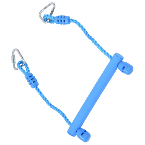 Barre de trapèze bleue robuste pour balançoire 41.5x29.7 cm 2