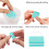 Blocco buffer per unghie da salone 30 pezzi portatile buffer abrasivo per manicure verde 5
