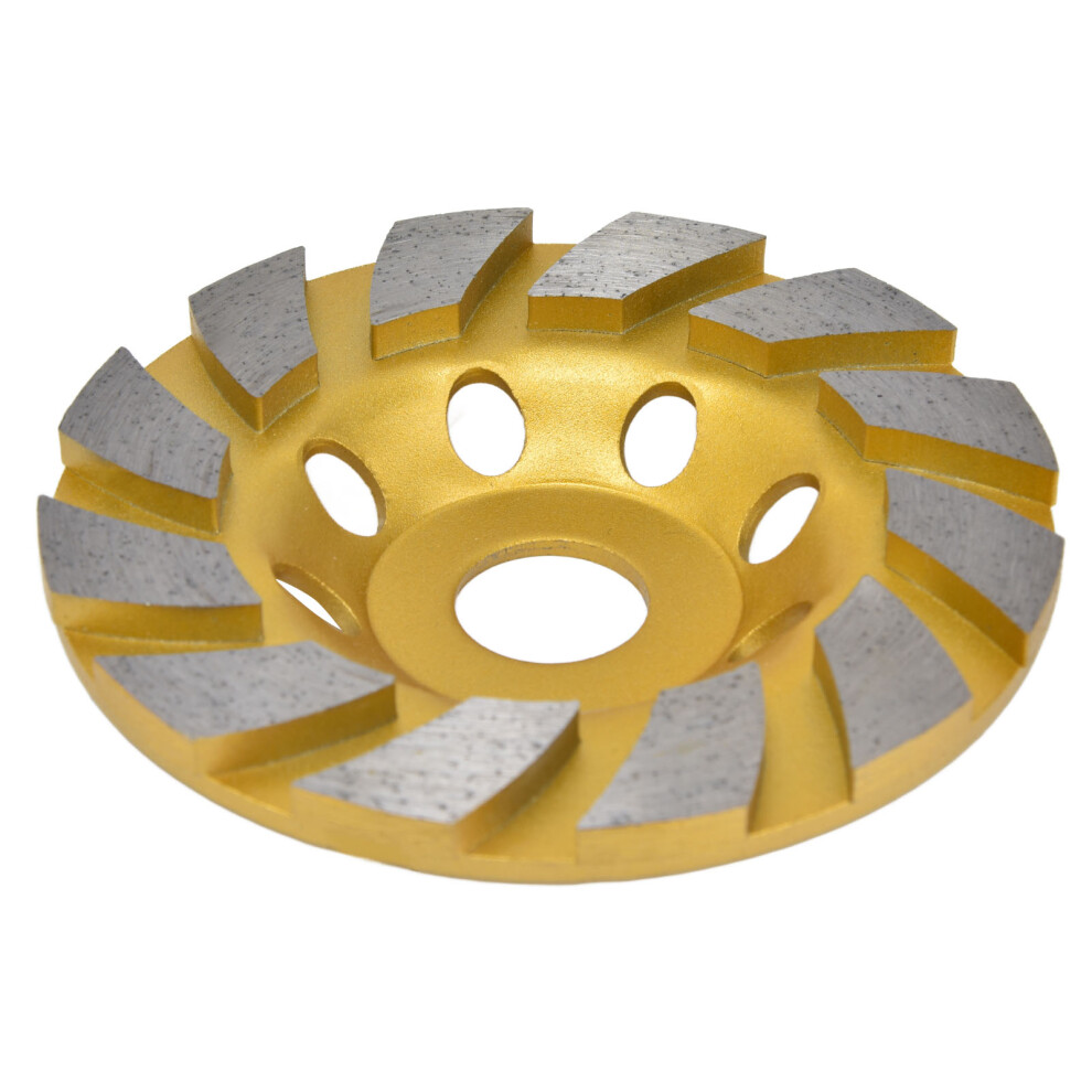 Concrete Grinding Wheel Turbo Diamond Segments Cup Disc Fast Cutting For Masonry Grinder115mm 6941321776875