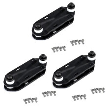 3X Waterborne Rail Adapter Surfskate Truck Passt auf jedes Board - Carven und Cruisen wie ein Surfboard,