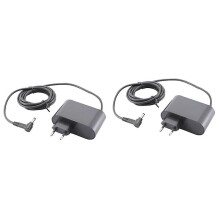 2X Lämplig för Dyson V6 V7 V8 Dammsugare Batteriladdare Strömförsörjning (EU-kontakt) ~ 21712