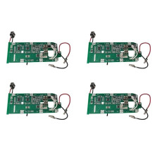 4X Li-jonbatteriladdningsskyddskretskort PCB, för Dyson V10 25.2V dammsugare ~ 23193