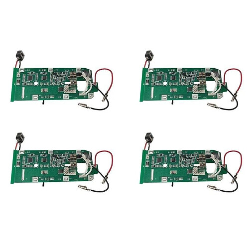 4X Li-jonbatteriladdningsskyddskretskort PCB, för Dyson V10 25.2V dammsugare ~ 23193