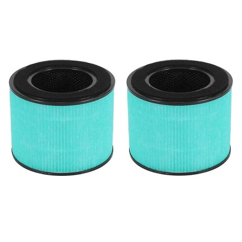 2pcs HEPA filter accessories for BS-08 PARTU, 3-in-1 filter system includes pre-filter, real HEPA filter,