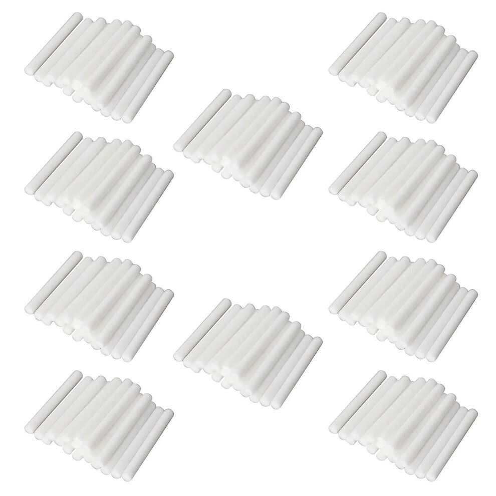 Lot de 200 filtres de rechange pour humidificateur USB, bâtonnets en coton éponge pour diffuseur d'arômes