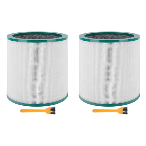 2X Ανταλλακτικό φίλτρο True HEPA για Dyson Pure Cool Link TP01 TP02, TP03 Tower Purifier Μέρος 968126-03~27242