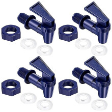4 stuks vervangende radiatorkraan, waterfles, dispenserkraanset, herbruikbare kraanuitloop voor water