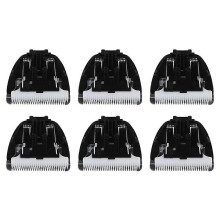 6X Dog Hair Trimmer Blade Head Pet Hair Clipper Ceramic Replacement Knife for CP-8000 7800 8100 3100