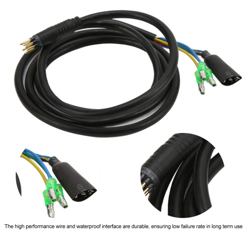 Cable extensor de motor de 9 pines, 130 cm, Color: como se muestra 2