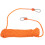 Corde d'escalade statique 8 mm 20 m orange polyester 13