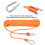 Corde d'escalade statique 8 mm 20 m orange polyester 7