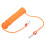Corde d'escalade statique 8 mm 20 m orange polyester 16